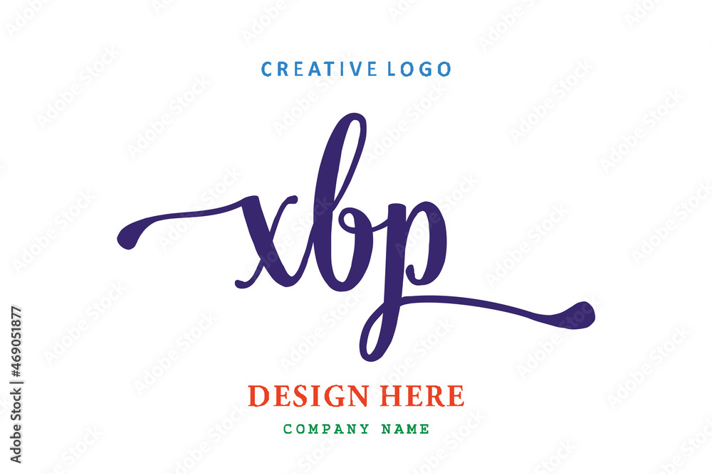 XBP lettering logo is simple, easy to understand and authoritative XBP lettering logo is simple, easy to understand and authoritative