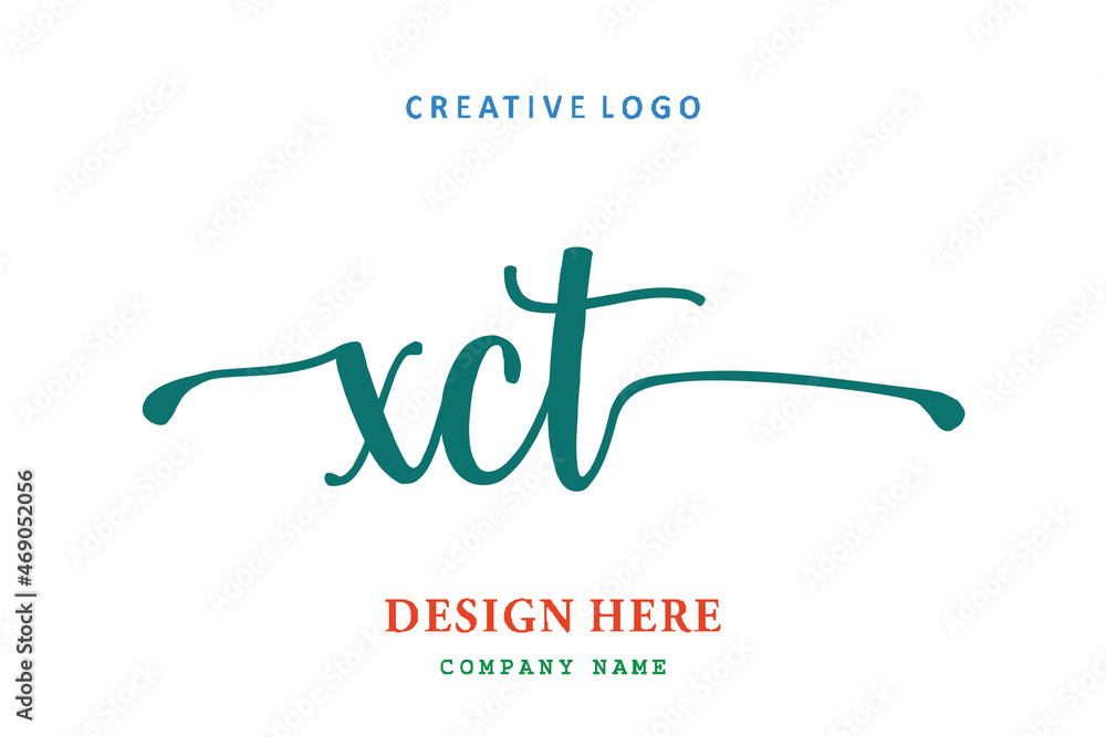 XCT lettering logo is simple, easy to understand and authoritative XCT lettering logo is simple, easy to understand and authoritative