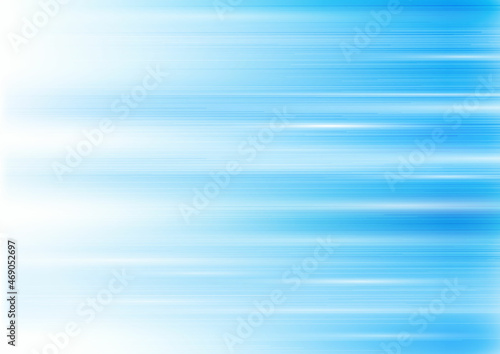 Light blue background with horizontal stripe lines.