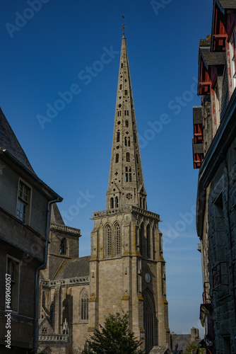 view on the cathedral Saint Tugdual of Treguier © AUFORT Jérome