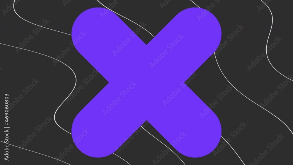 White waves pattern with big blue cross, business and promo style background White waves pattern with big blue cross, business and promo style background