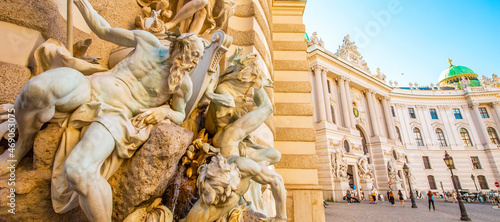 Photography Panoramic view of Hofburg palace, Austria