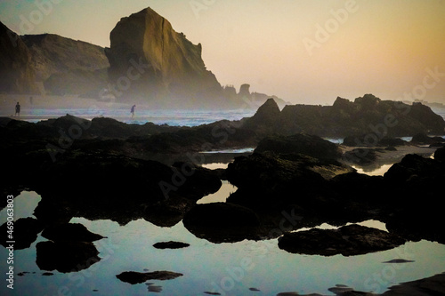 Konstfotografi low tide