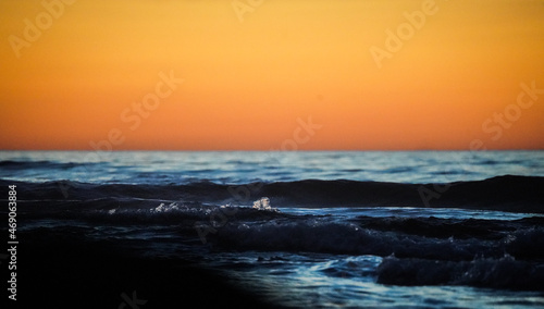 sunset at the ocean © Magdalena