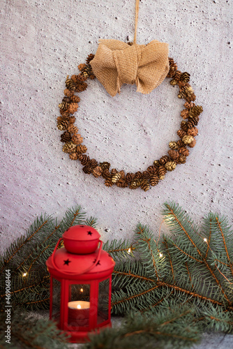 Festive Christmas decoration idea