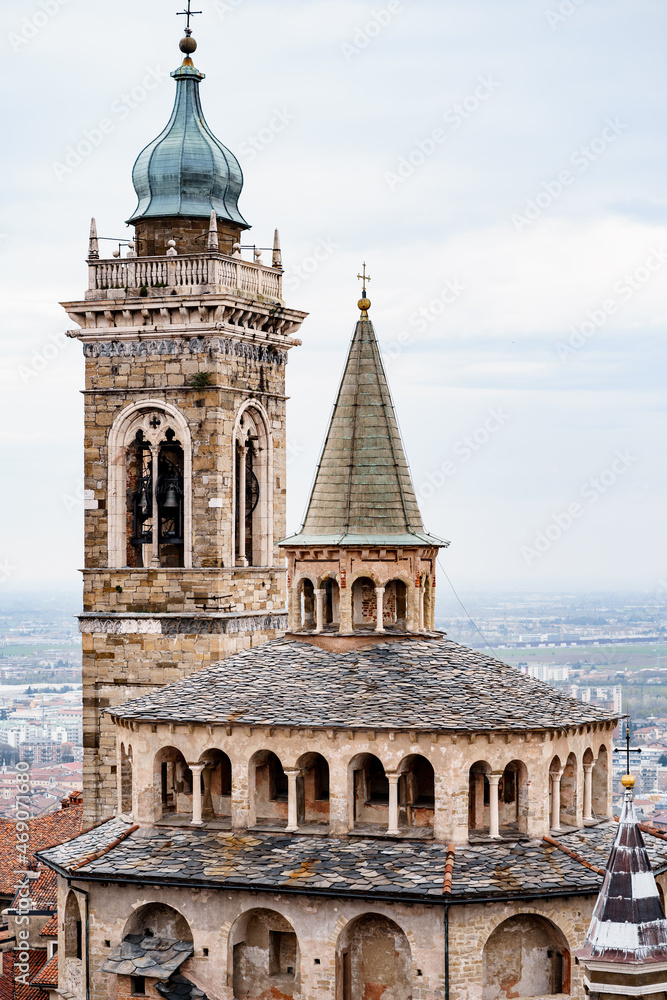 Basilica of Santa Maria Maggiore. Bergamo, Italy