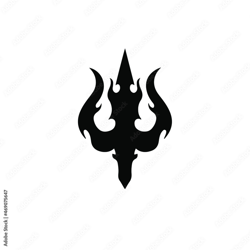 Trishul Tattoo at Rs 800/square inch in Hyderabad | ID: 21261905088