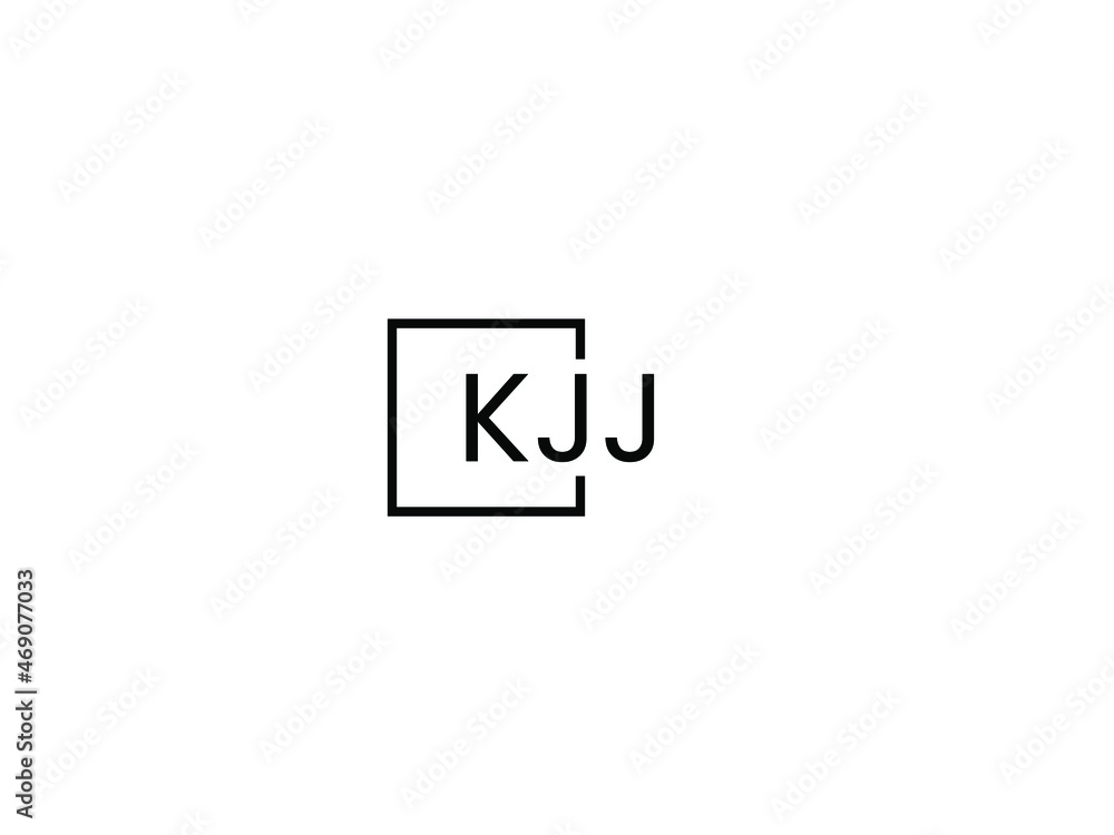 KJJ letter initial logo design vector illustration KJJ letter initial logo design vector illustration