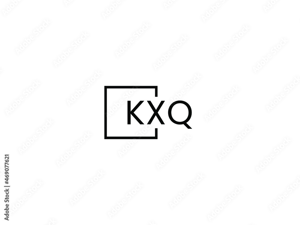 KXQ letter initial logo design vector illustration KXQ letter initial logo design vector illustration