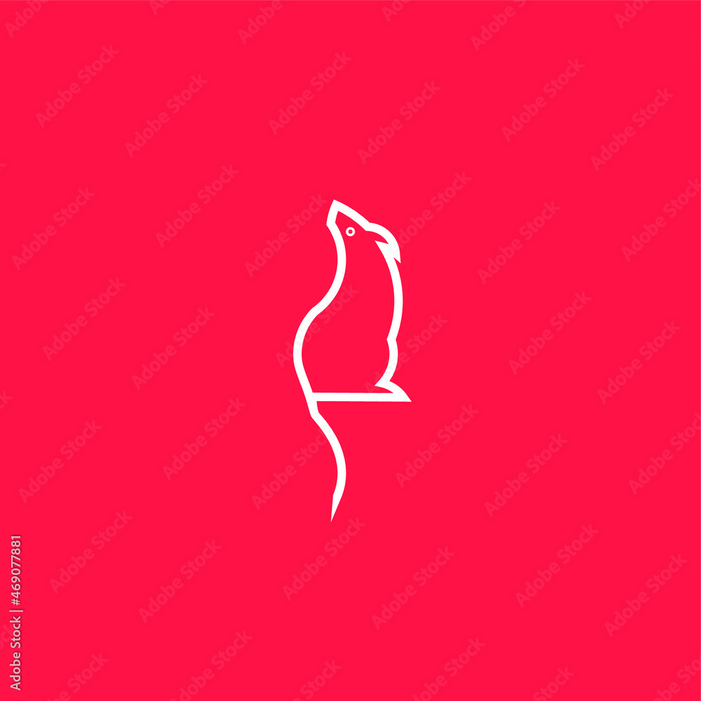 Rat Line Art. Simple Minimalist Logo Design Inspiration. Vector Illustration. Rat Line Art. Simple Minimalist Logo Design Inspiration. Vector Illustration.