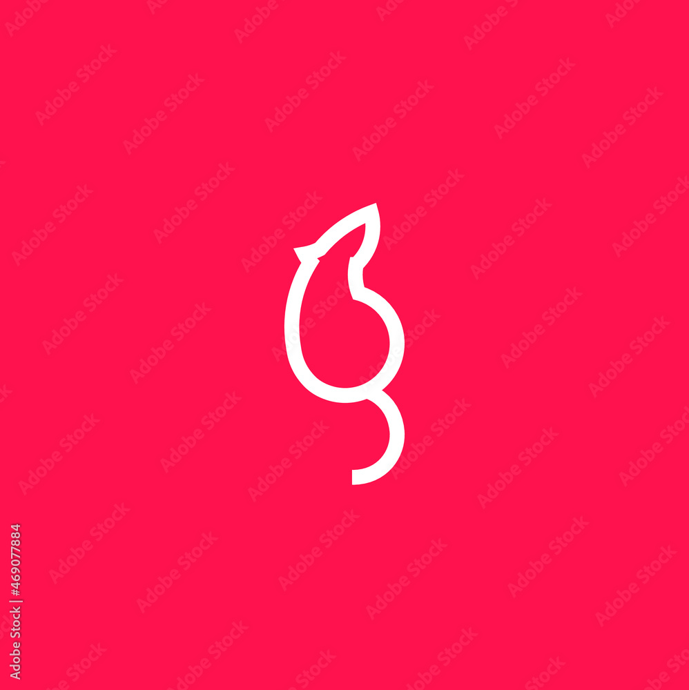 Rat Line Art. Simple Minimalist Logo Design Inspiration. Vector Illustration. Rat Line Art. Simple Minimalist Logo Design Inspiration. Vector Illustration.