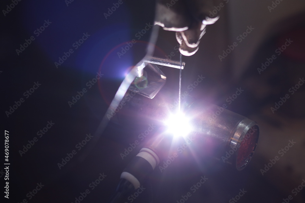 Fototapeta premium Welding certification