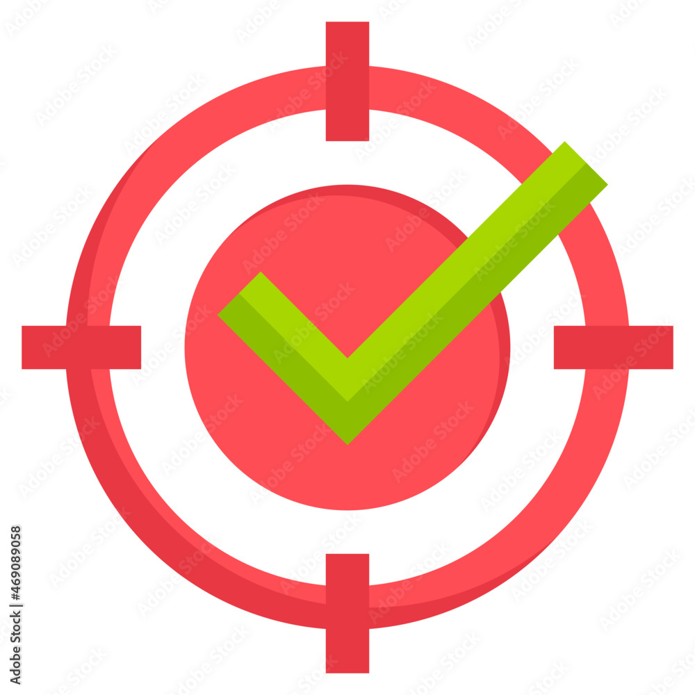 TARGET flat icon TARGET flat icon