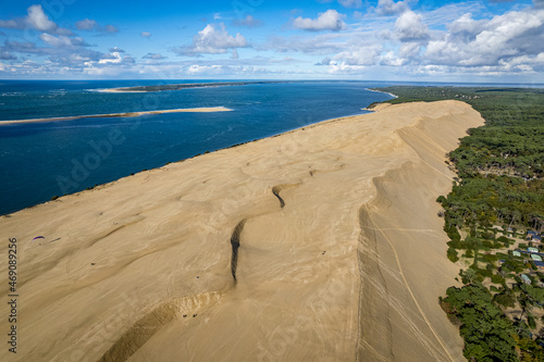 View from the sea Dune du Pilat