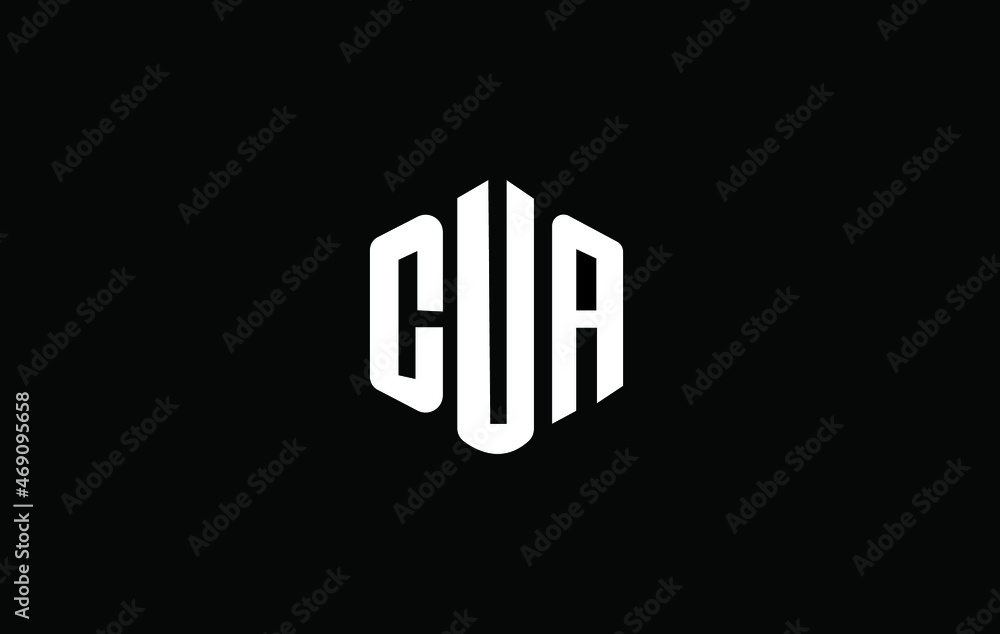 CUA Letter Logo Design. Creative Modern C U A Letters icon vector Illustration. CUA Letter Logo Design. Creative Modern C U A Letters icon vector Illustration.