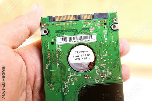 computer hard drive , HDD. 