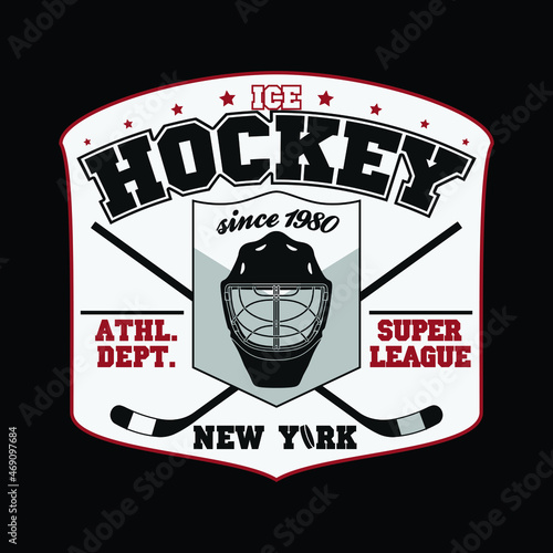 Ice Hockey New York Logo