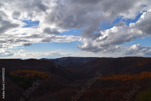 The view of Autumn in Aomori, Japan