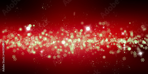 Xmas background. Red pattern snowflake backdrop wallpaper.