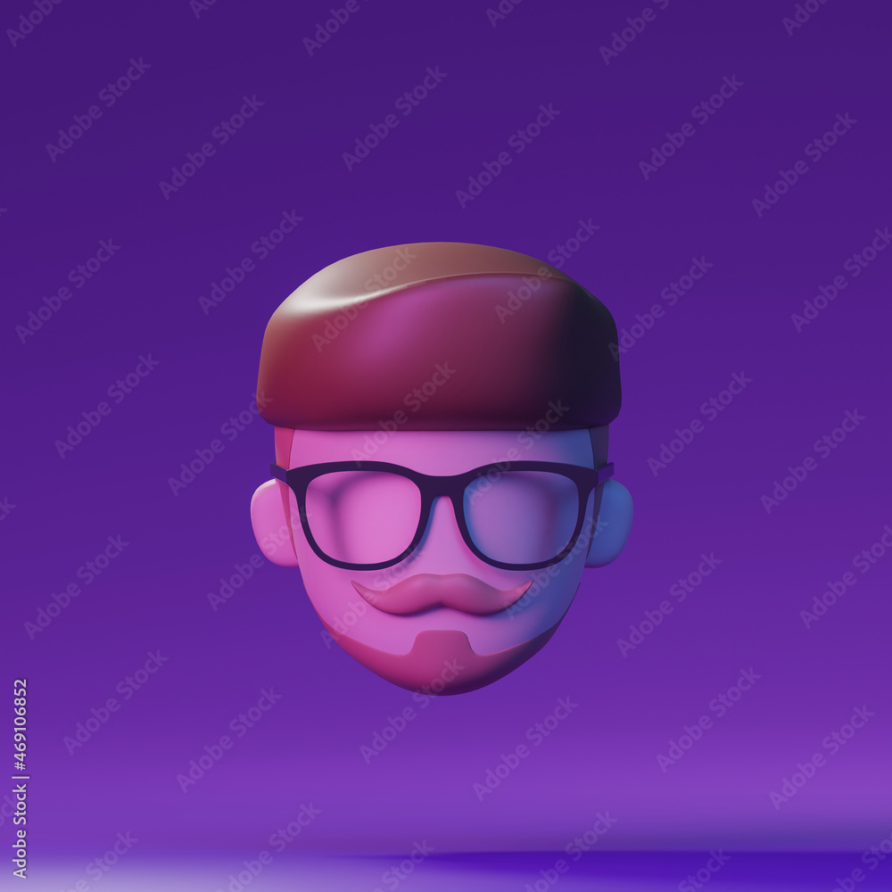 Hipster head