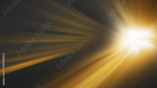Speed motion gold light,Abstract image of future technology concept