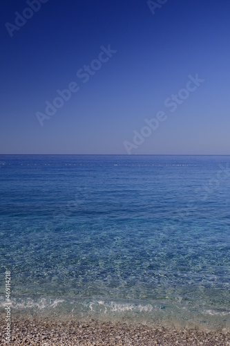 blue sky and sea