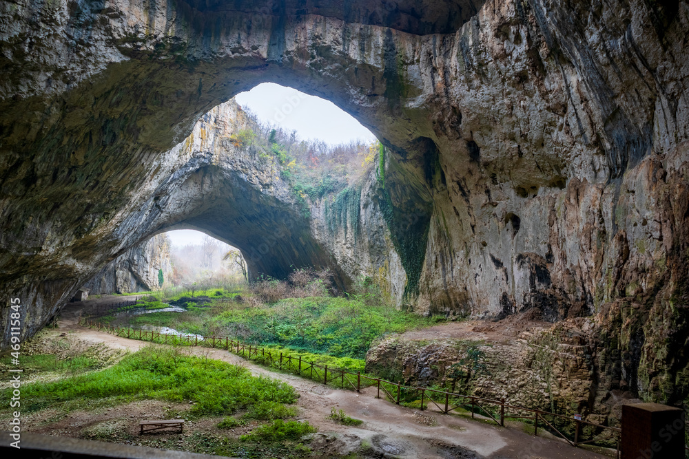 Devetashka cave,  northeast of Lovech, near the village of Devetaki
