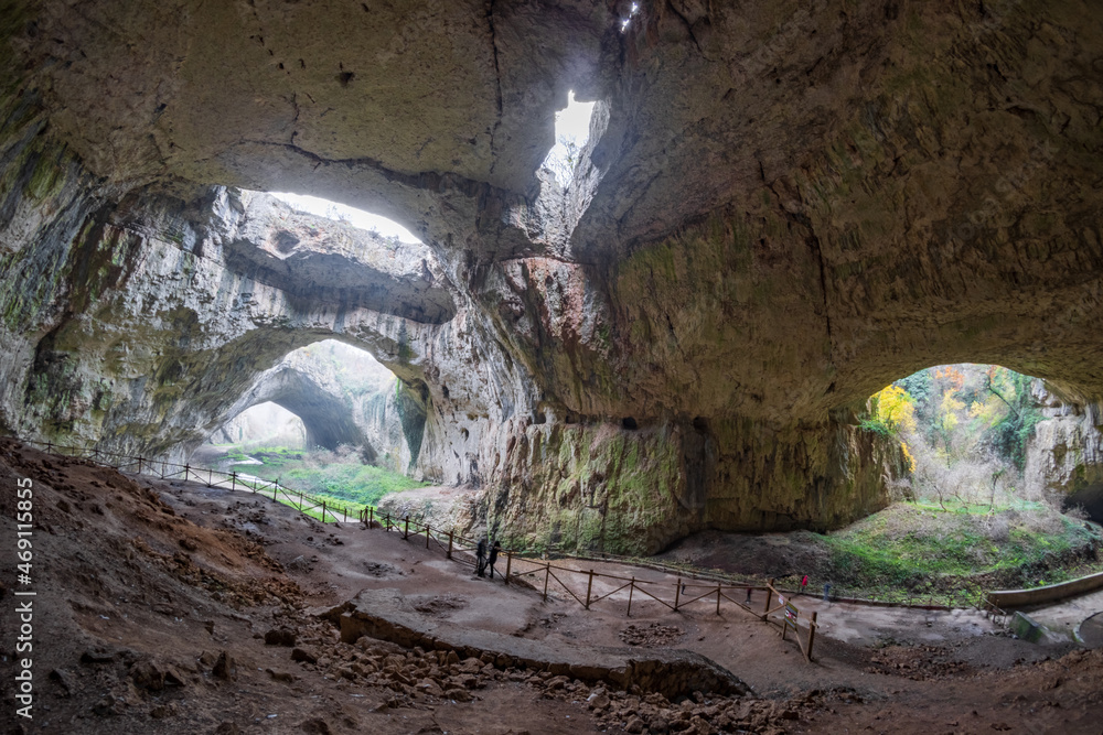 Devetashka cave,  northeast of Lovech, near the village of Devetaki