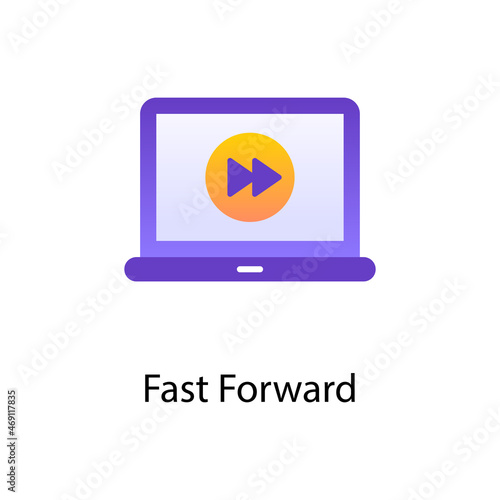 Free Download Fast Forward vector Gradient  Icon Design illustration. Activities Symbol on White background EPS 10 File - GFXLoad