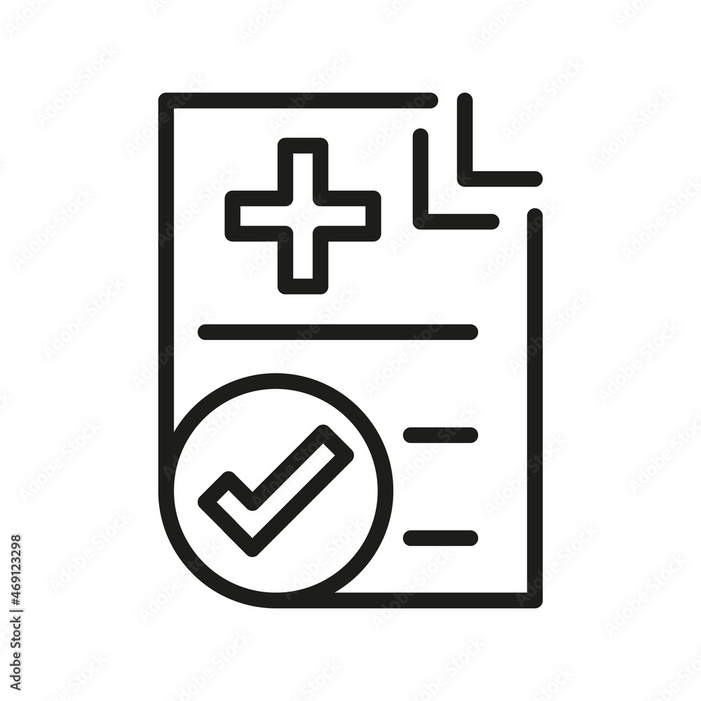 Document Outline Vector Icon. Illustration Of A Stroke Vector On A White Background. From App And Website Document Outline Vector Icon. Illustration Of A Stroke Vector On A White Background. From App And Website