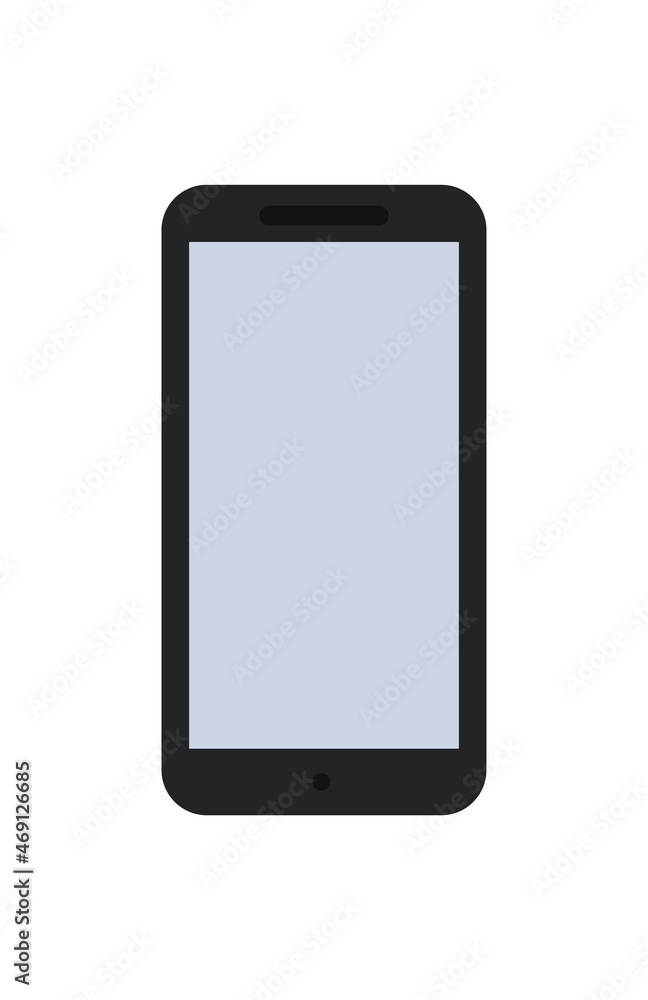 Sticker of smartphone. Modern technologies, digital world gadget device. Gift, phone screen. Social network internet online, design, badge, icon, button. Cartoon flat vector illustration Sticker of smartphone. Modern technologies, digital world gadget device. Gift, phone screen. Social network internet online, design, badge, icon, button. Cartoon flat vector illustration