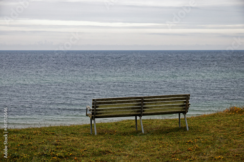 bench on the beach