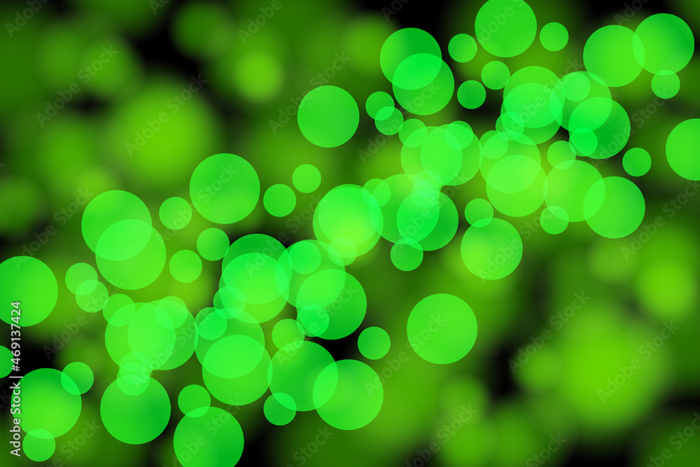 Fototapeta premium Stylish abstract geometric bokeh green background vector illustration eps10