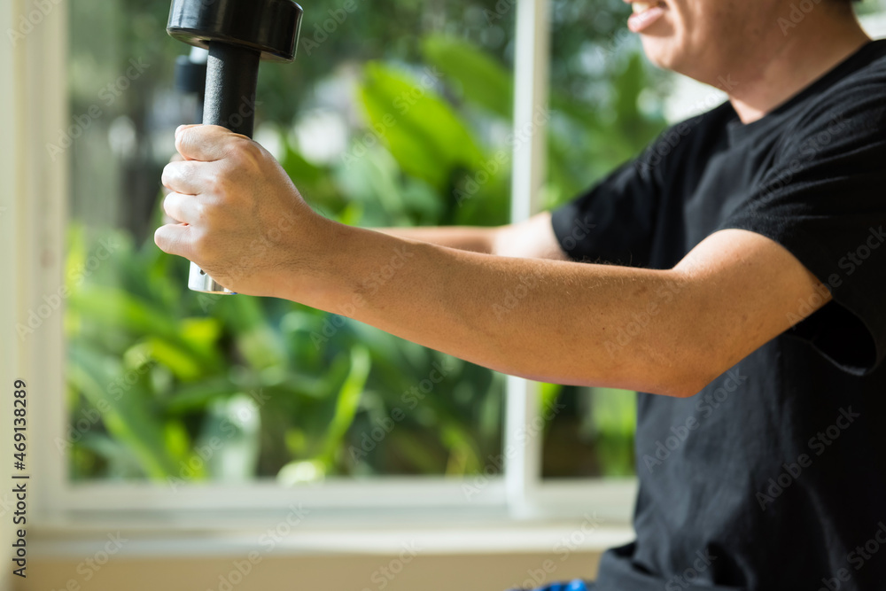 pump arm and chest muscles in gym pump arm and chest muscles in gym