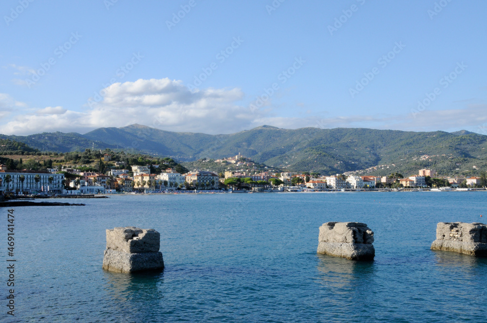 Ligurische Küste bei San Bartolomeo al Mare