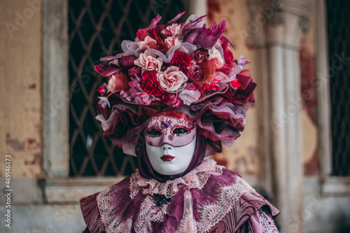 Carneval mask in Venice, Venetian Costume, Mask