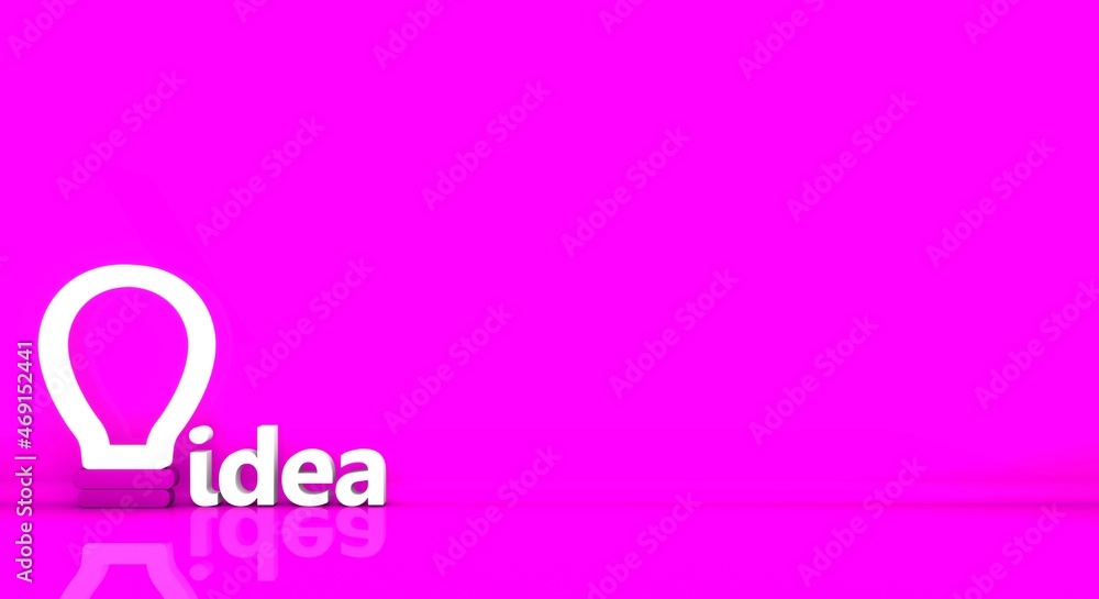 4500x2300 Pixel. Illuminated light bulb over pink background. Creative idea concept. 3d rendering, panoramic image.
4500x2300 Pixel. Illuminated light bulb over pink background. Creative idea concept. 3d rendering, panoramic image.