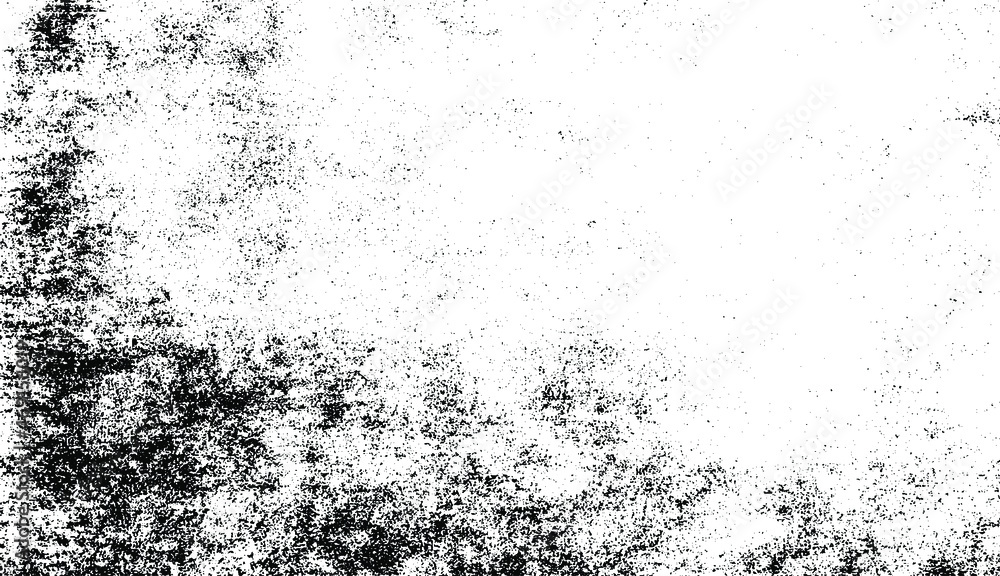 Fototapeta premium Rough black and white texture vector. Distressed overlay texture. Grunge background. Abstract textured effect. Vector Illustration. Black isolated on white background. EPS10
