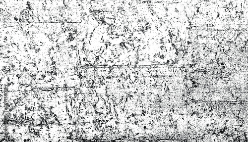 Rough black and white texture vector. Distressed overlay texture. Grunge background. Abstract textured effect. Vector Illustration. Black isolated on white background. EPS10