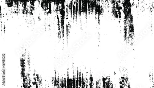Rough black and white texture vector. Distressed overlay texture. Grunge background. Abstract textured effect. Vector Illustration. Black isolated on white background. EPS10