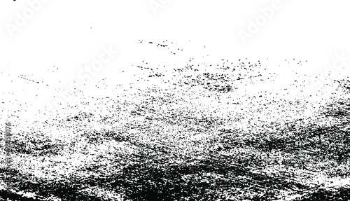 Rough black and white texture vector. Distressed overlay texture. Grunge background. Abstract textured effect. Vector Illustration. Black isolated on white background. EPS10
