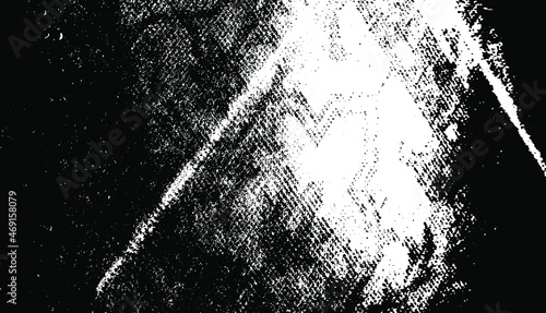 Dark grunge urban texture vector. Distressed overlay texture. Grunge background. Abstract obvious dark worn textured effect. Vector Illustration. Black isolated on white. EPS10.