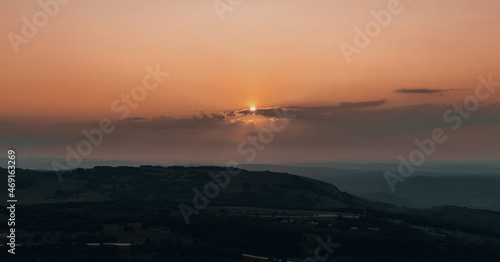 Sunset over plateau © Матвей Ильин