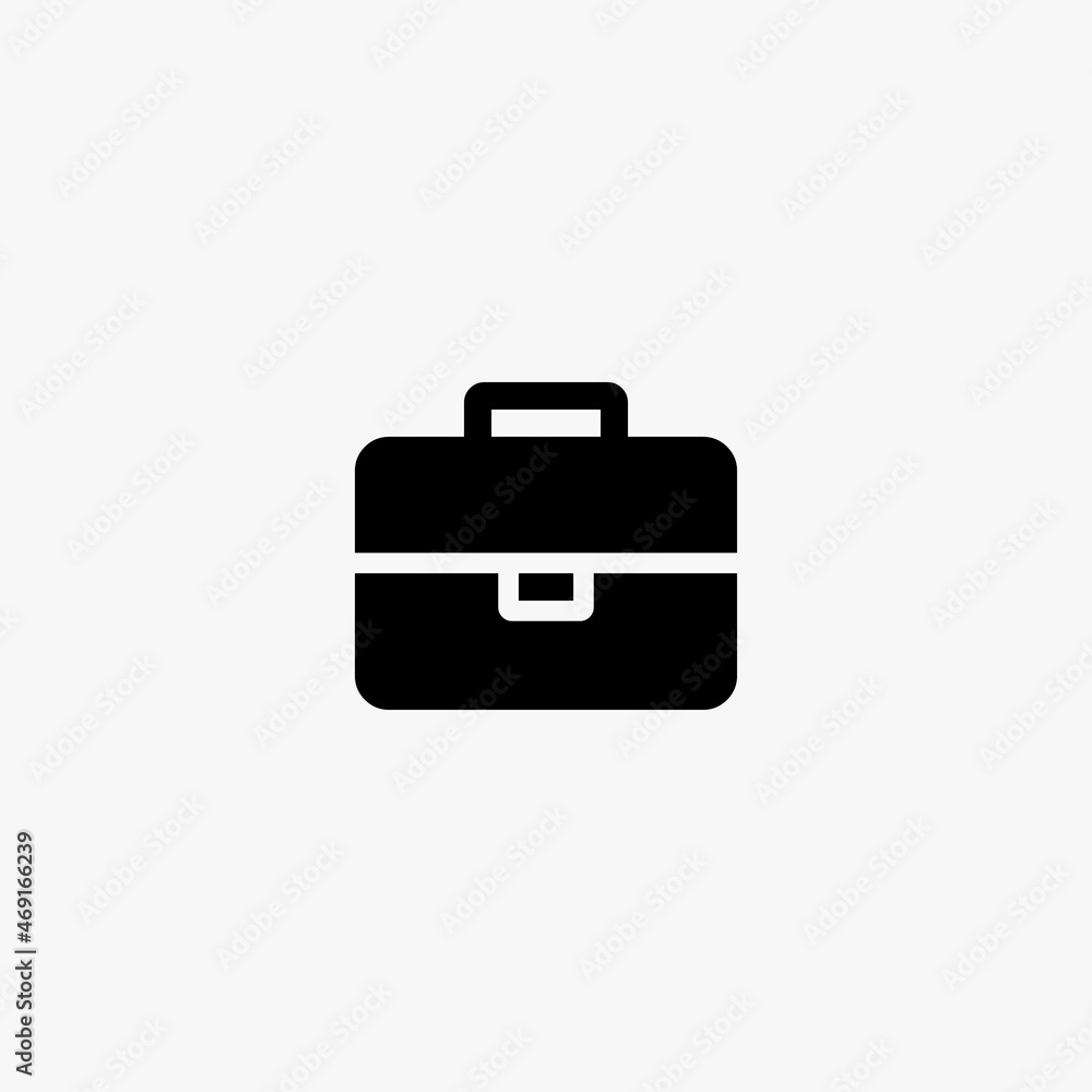 briefcase icon. briefcase vector icon on white background briefcase icon. briefcase vector icon on white background