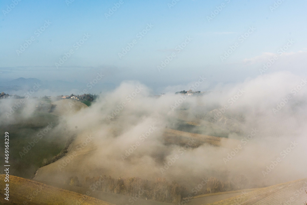 Obraz premium nebbia