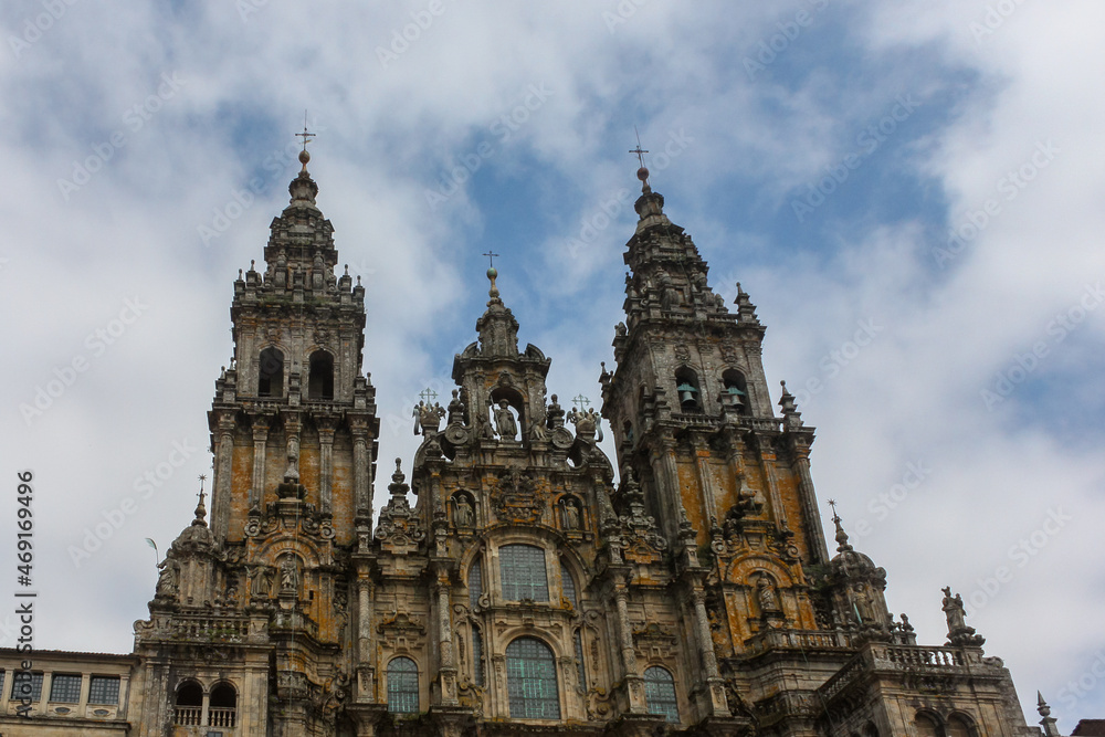 Towers of Santiago de Compostela's Cathedral