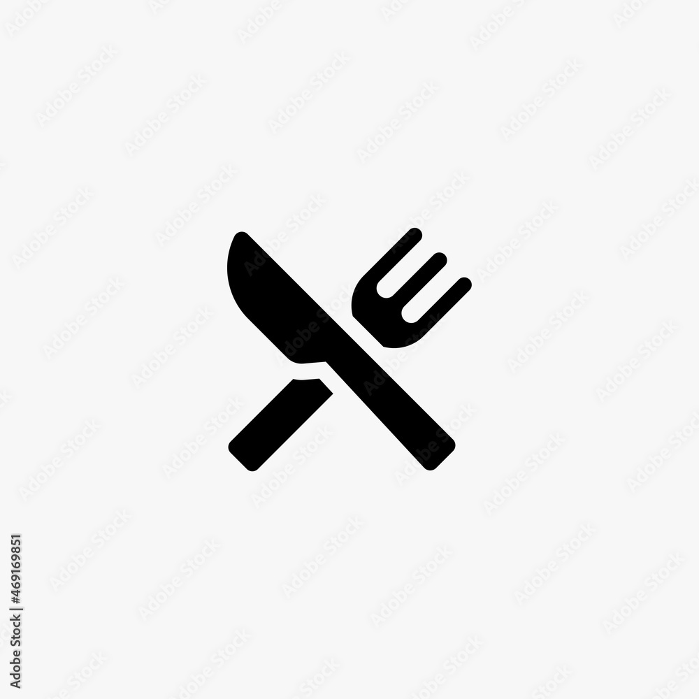 food icon. food vector icon on white background food icon. food vector icon on white background
