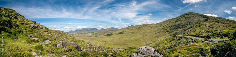 Fototapeta premium Beautiful sunshine in Kerry, Ireland