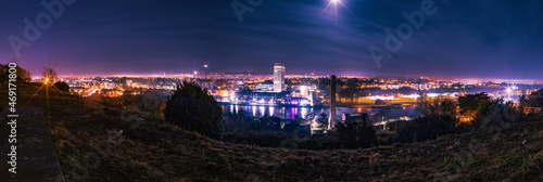 Cork City by night, Ireland