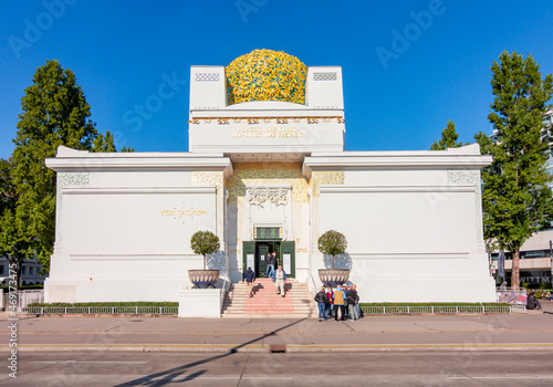 Quadro su tela Vienna Secession (Union of Austrian Artists) building, Austria
